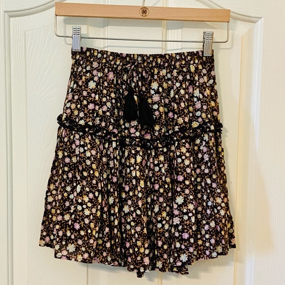 NWT Spell & the Gypsy Collective Black Rae Mini Skirt - Picture 6 of 15